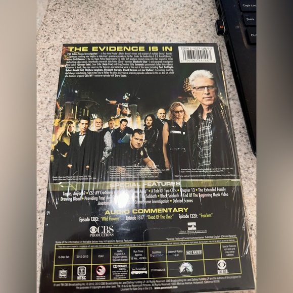 NEW CSI Vegas Season 13 DVD box set - Picture 2 of 2